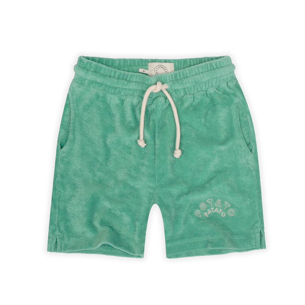 Sproet & Sprout Terry Bermuda Short | Botanical Green