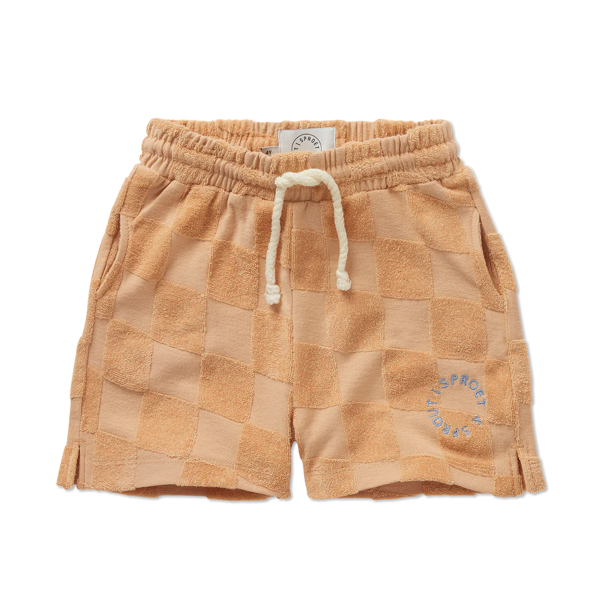 Sproet & Sprout Short Terry Blocks | Nectarine