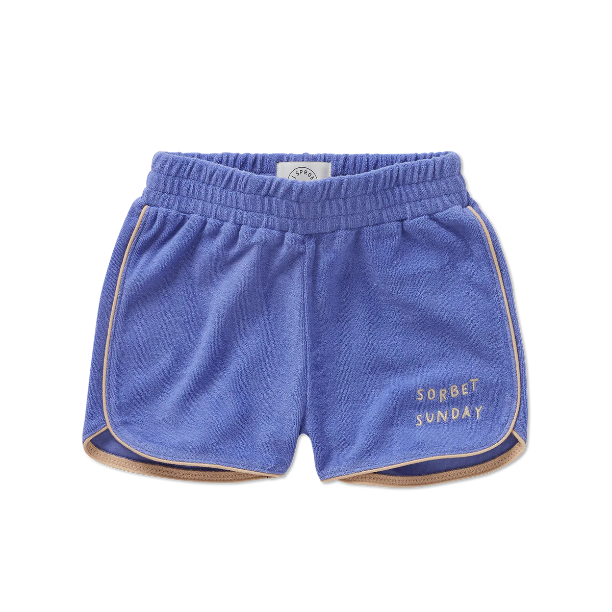 Sproet & Sprout Terry Sport Short Blue Bell | Blue Bell