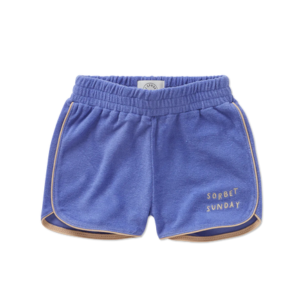 Sproet & Sprout Terry Sport Short Blue Bell | Blue Bell