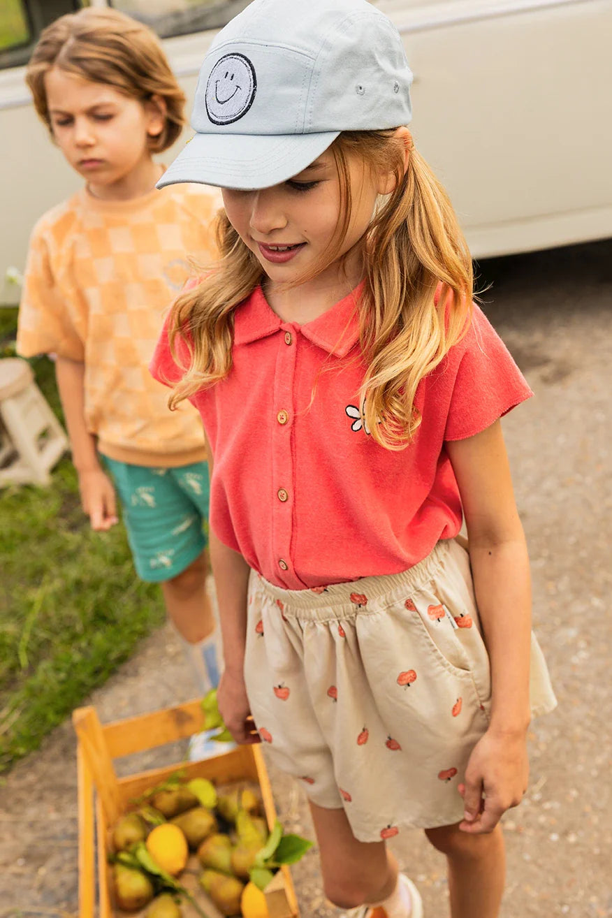 Sproet & Sprout Terry Blouse Girls | Rose Petal