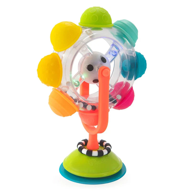 Sassy Sensorische Baby Spinner Light Up Rainbow Lichtgevend