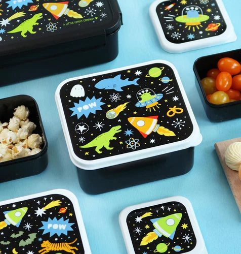 * A Little Lovely Company Lunch & Snack Box Set | Galaxy