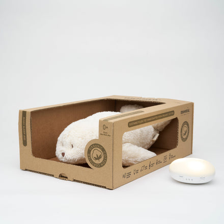 Moonie 2.0 - Knuffel Hartslag en Licht | Humming Zeehondje Seal Polar