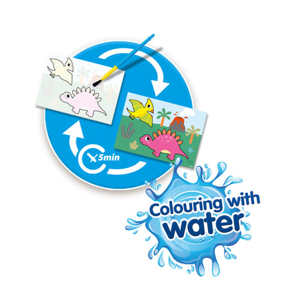 SES Creative My First | Kleuren Met Water Dino's