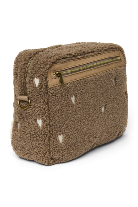 Studio Noos Teddy Buggy Organizer | Brown Teddy Hearts