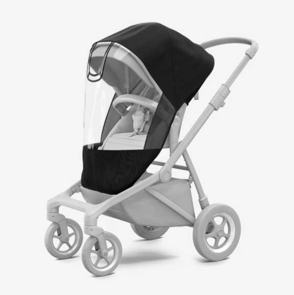 Thule Sleek 2 Regenhoes | Zwart