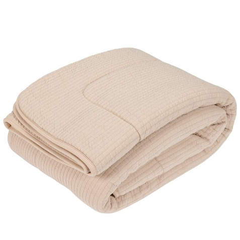 * Little Dutch Ledikantdeken 110x140cm Pure Beige | Beige