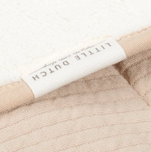* Little Dutch Wiegdeken 70x100cm Pure Beige | Beige