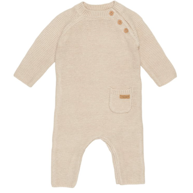 Little Dutch Gebreid Boxpakje Baby | Sand