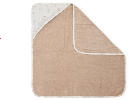 Little Dutch Badcape hydrofiel Baby Bunny 75x75 cm | Meerkleurig