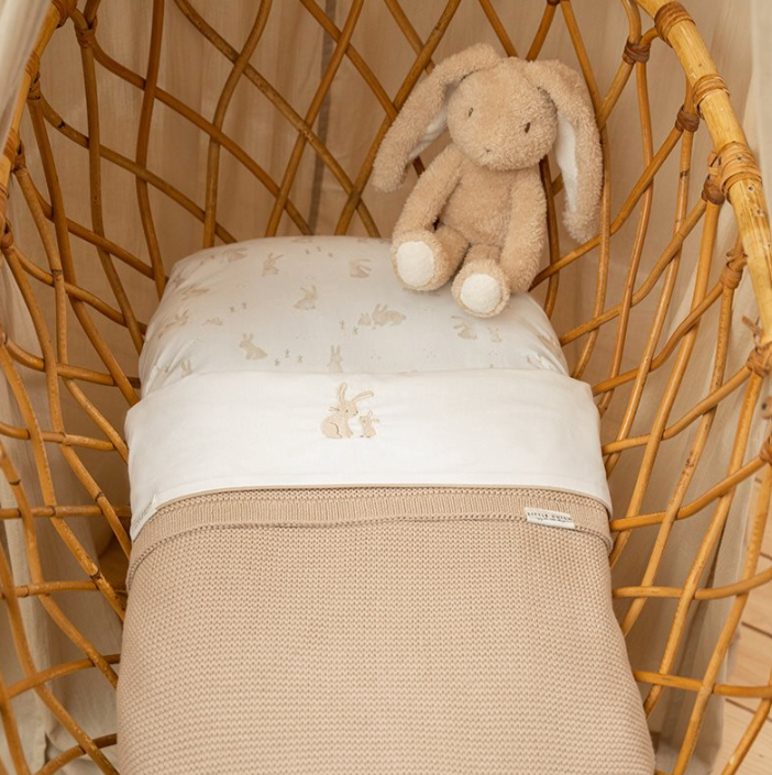 Little Dutch Hoeslaken 40x80cm Hydrofiel Wieg | Baby Bunny