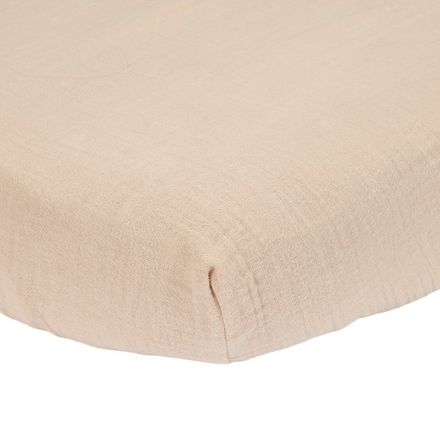 Little Dutch Hoeslaken Ledikant 60x120cm | Beige