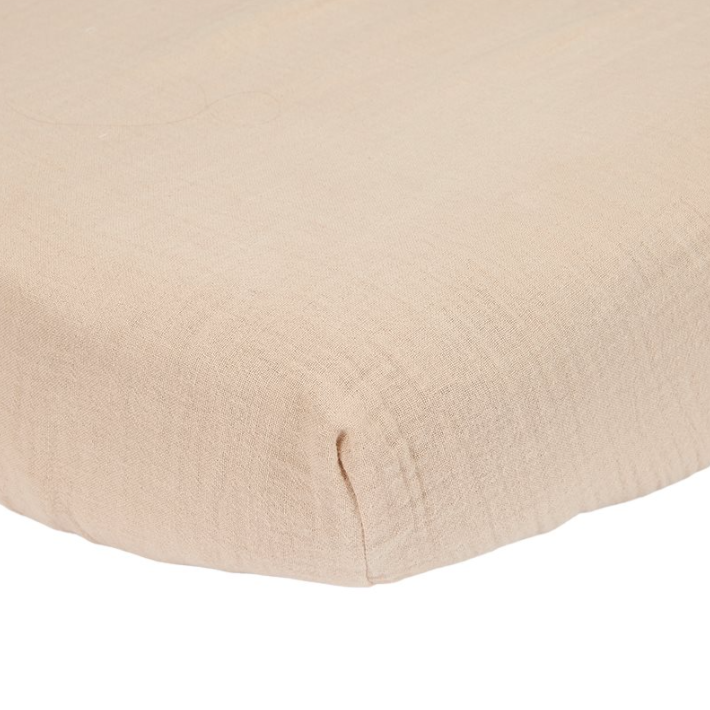 Little Dutch Hoeslaken Ledikant 60x120cm | Beige