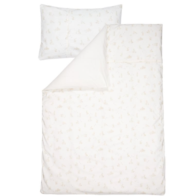 * Little Dutch Dekbedovertrek Ledikant 100x140cm Baby Bunny | Meerkleurig