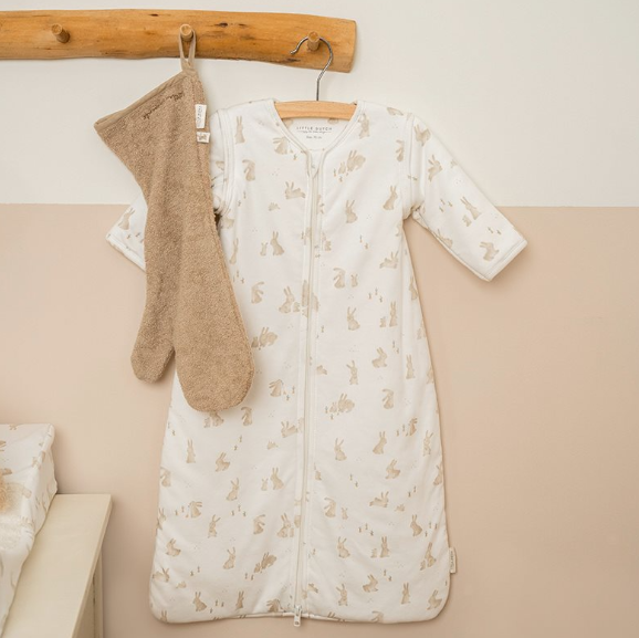 * Little Dutch Slaapzak winter 90cm Baby Bunny | Meerkleurig