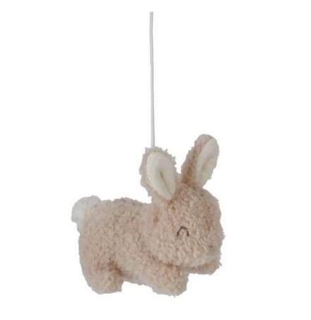 Little Dutch Houten Muziekmobiel wit | Baby Bunny