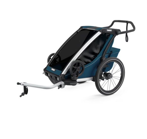 Thule Chariot Cross Enkelzits Multisport-Fietstrailer Enkel | Majolica Blue