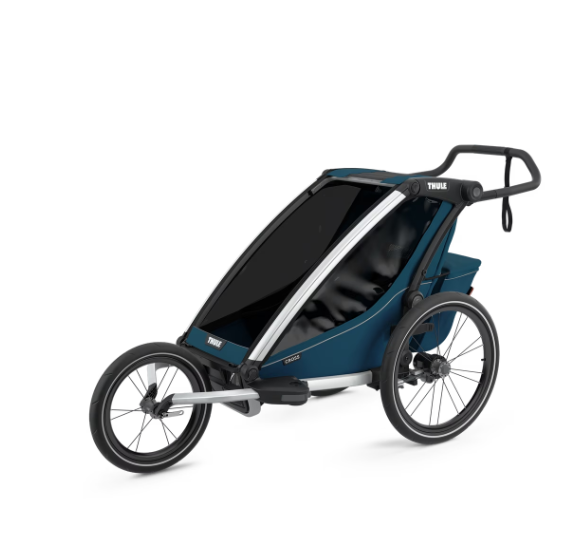 Thule Chariot Cross Enkelzits Multisport-Fietstrailer Enkel | Majolica Blue