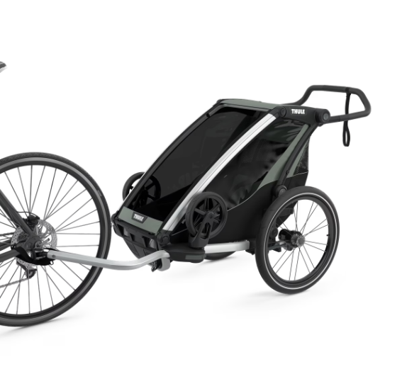 Thule Chariot Lite Fietstrailer Enkel | Agave Groen