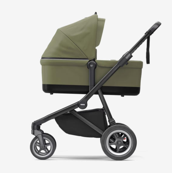 Thule Sleek Stadskinderwagen  Met Reiswieg | Soft Green