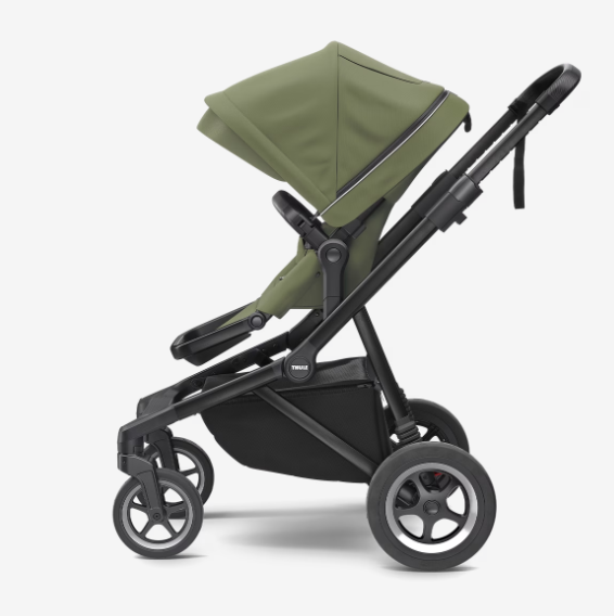 Thule Sleek Stadskinderwagen  Met Reiswieg | Soft Green