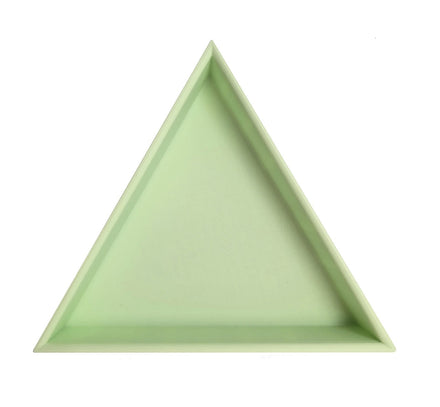 Grennn Inlegdriehoekje 'mandigo' Pastel Groen