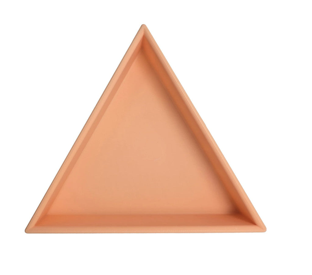 Grennn Inlegdriehoekje 'mandigo' Pastel Oranje