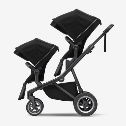 Thule Sleek Stadskinderwagen | Black On Black