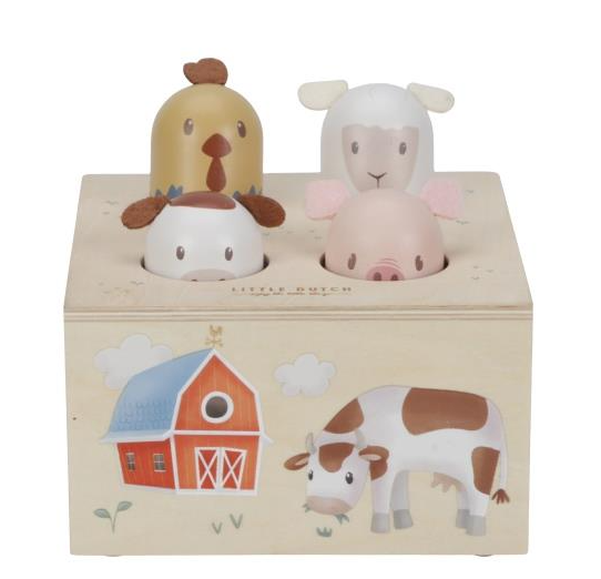 Little Dutch Houten Pop up Toy | Little Farm