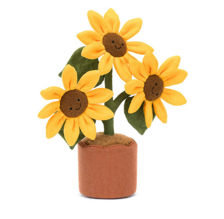 Jellycat Knuffel Amuseable Sunflower 35x11x11cm