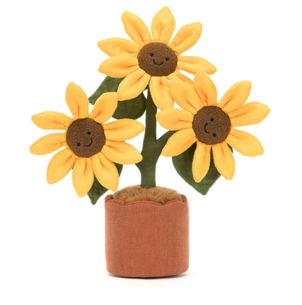 Jellycat Knuffel Amuseable Sunflower 35x11x11cm