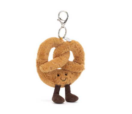 Jellycat Knuffel Sleutelhanger Amuseables Pretzel