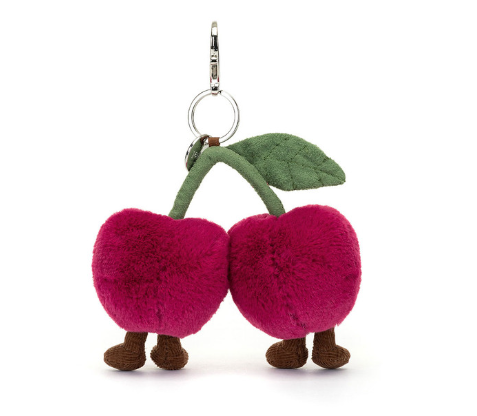 Jellycat Knuffel Sleutelhanger Amuseables Cherries