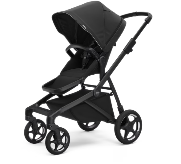 Thule Sleek 2 Stadskinderwagen | Black On Black - PRE ORDER LEVERING VANAF 15/09