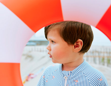 Fresk UV Badpak | Stripes & Crabs