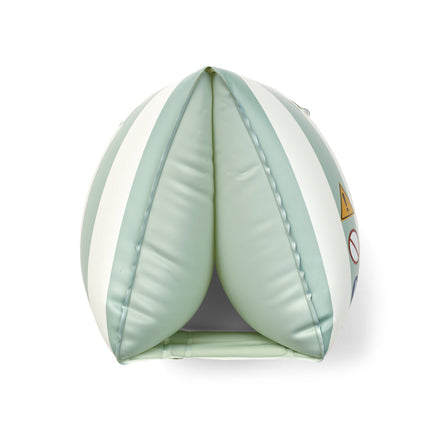 Liewood Shirley Zwembandjes 15-30 KG | Stripe Dusty Mint / Creme De La Creme