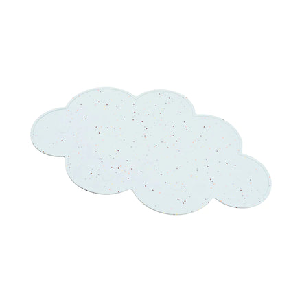 Done By Deer Silicone Placemat | Confetti Blue