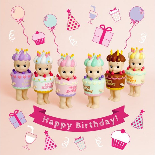 Sonny Angel Gelukspopje Happy Birthday Series | 1 stuk