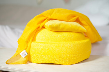 Pit & Play Regenboog Speeldoek | Geel