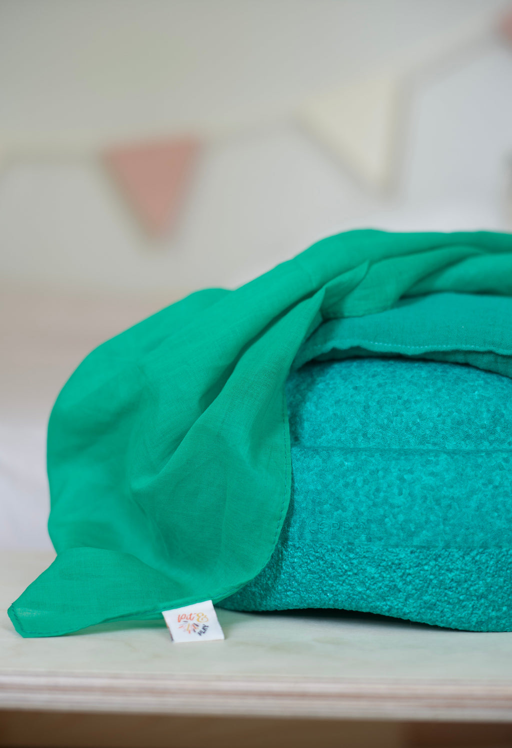 Pit & Play Regenboog Speeldoek | Groen