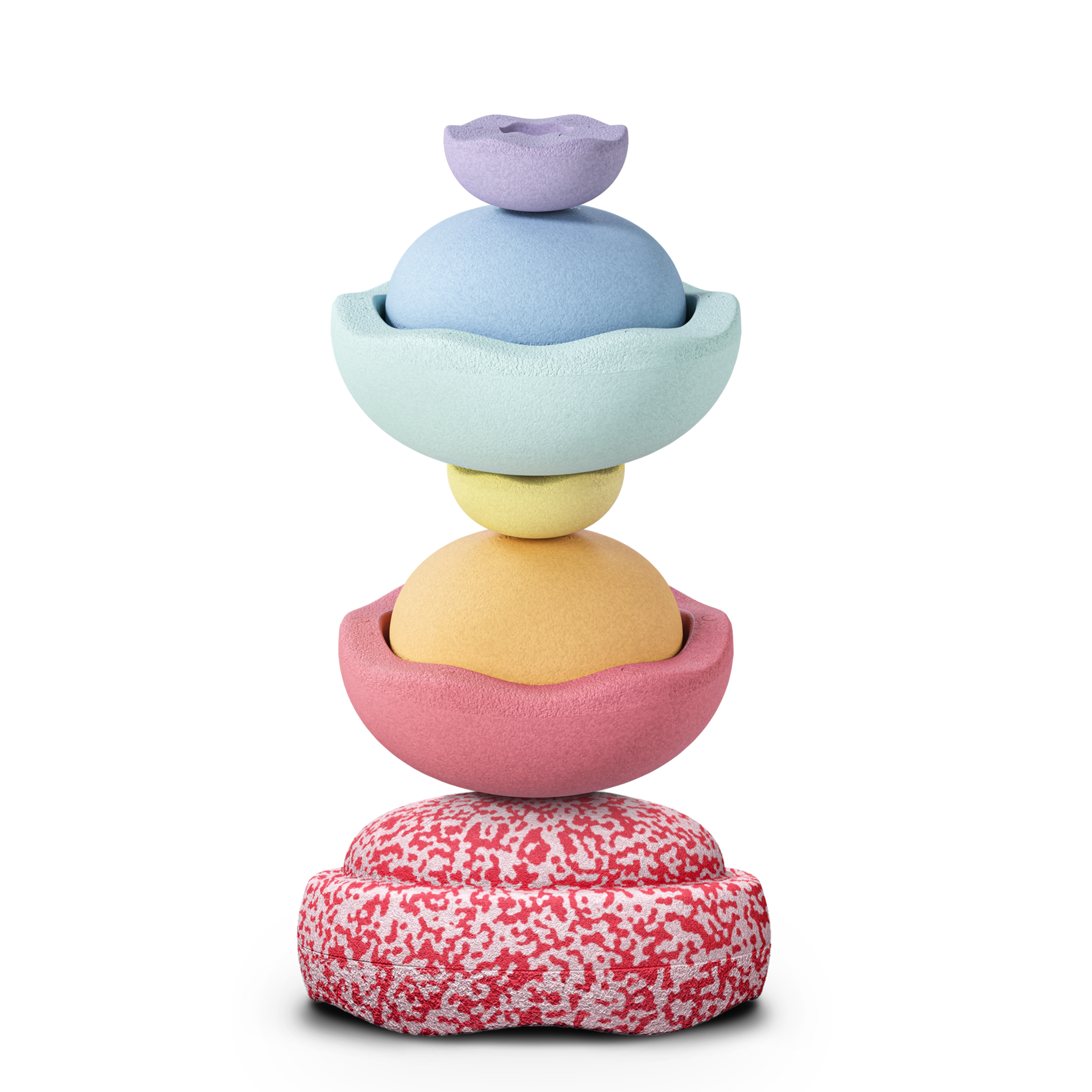 Stapelstein Special Inside Set Pastel Set 6 + Blush Steen