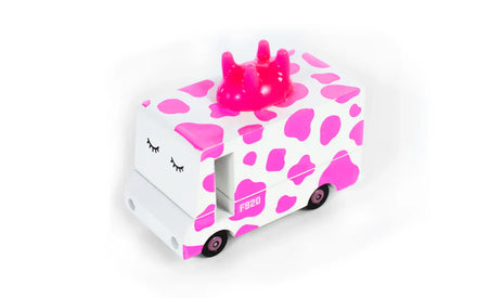 Candylab Toys Speelgoedauto | Strawberry Moo