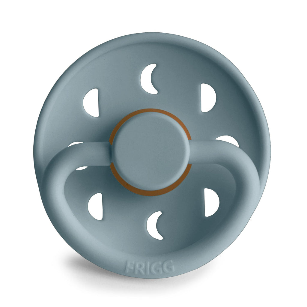 Frigg Moon Phase Fopspeen 0-6M | Stone Blue