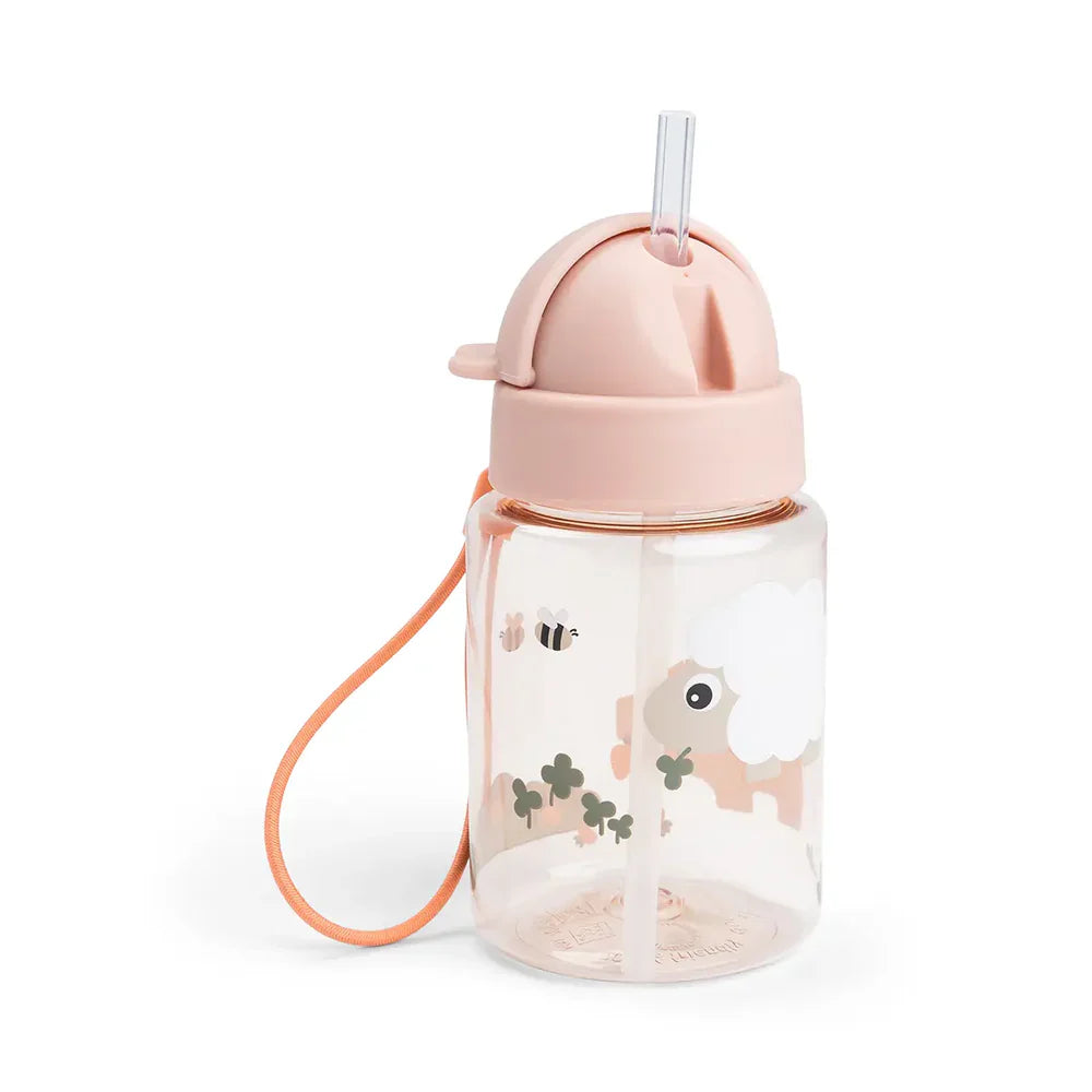 Done By Deer Drinkfles Met Rietje Tiny Farm Powder