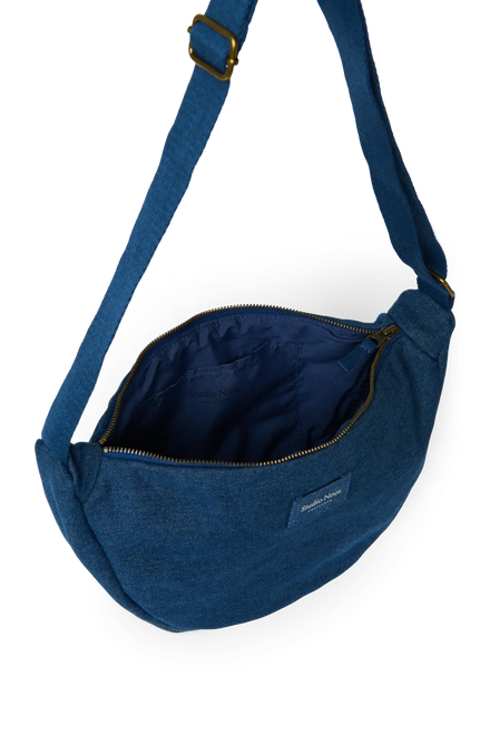 Studio Noos Adult Fanny Pack | Donkerblauwe Denim