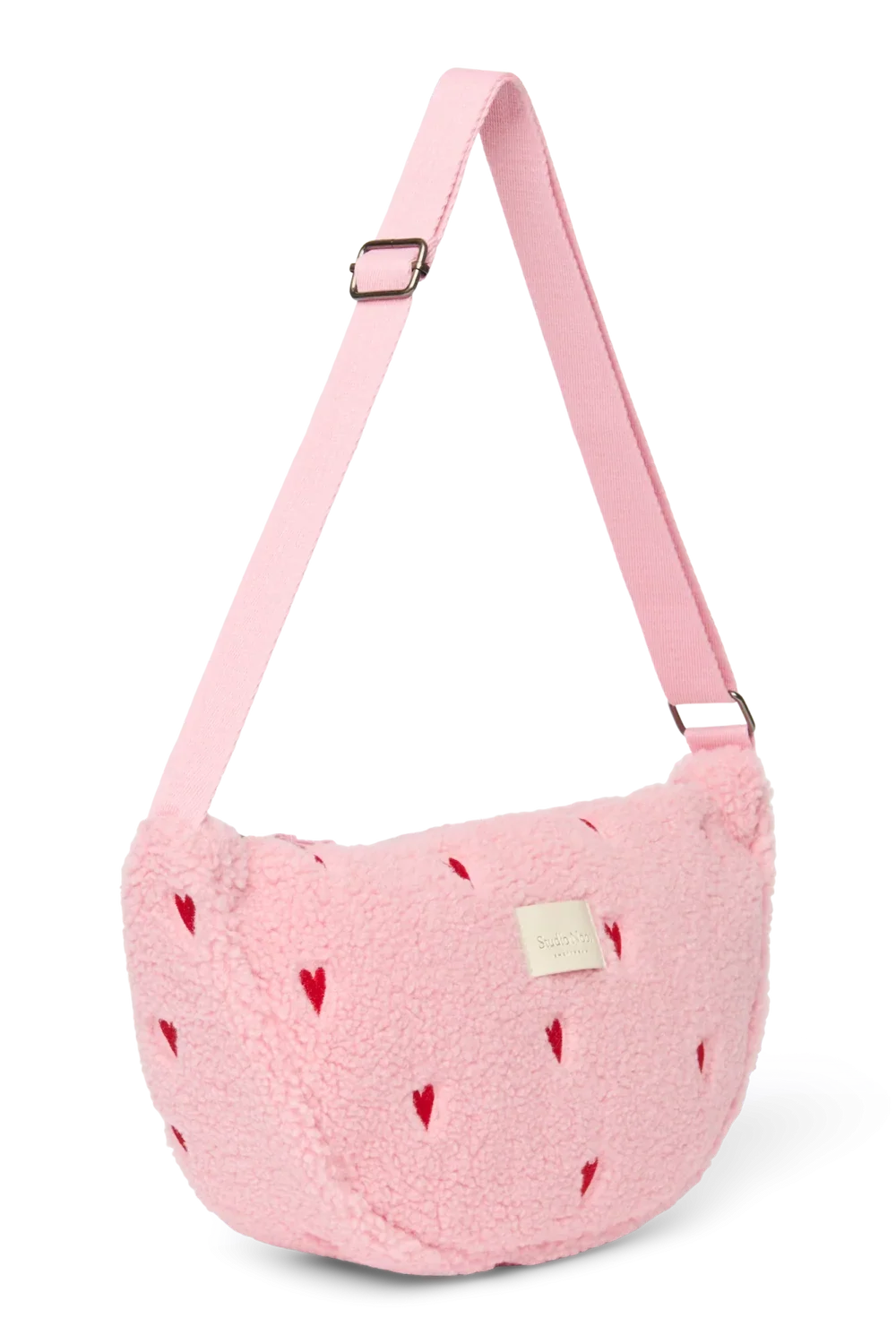 Studio Noos Adult Fanny Pack | Lichtroze Teddy Hearts