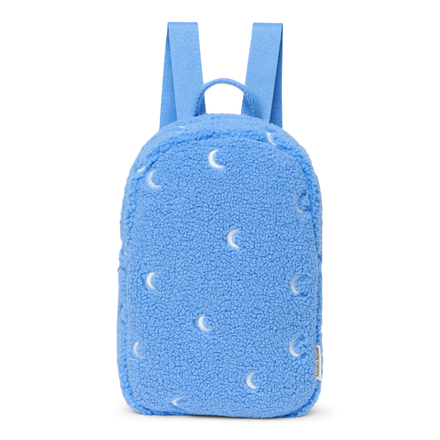 Studio Noos Mini Rugzakje | Lichtblauw Teddy Moons