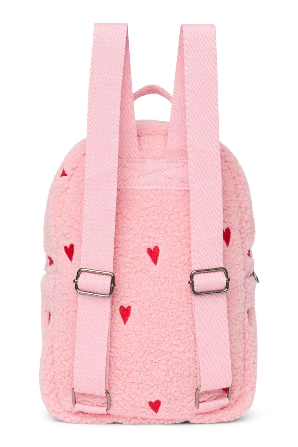 Studio Noos Mini Rugzakje | Lichtroze Teddy Hearts