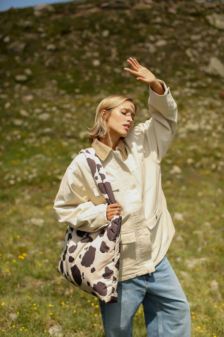 * Studio Noos Puffy Mom Bag Holy Cow | Brownish